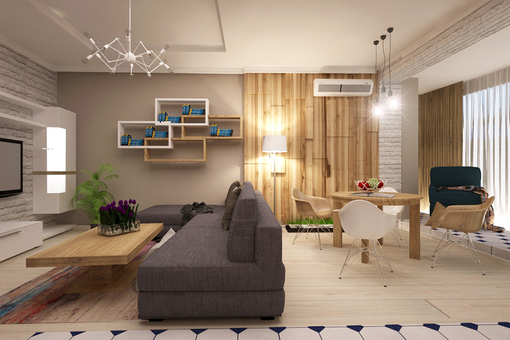 Дизайн 3-комнатной квартиры, (Харьков) Дизайн 3-комнатной квартиры, (Харьков)